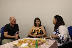 Encontro com estrangeiros e ingressantes